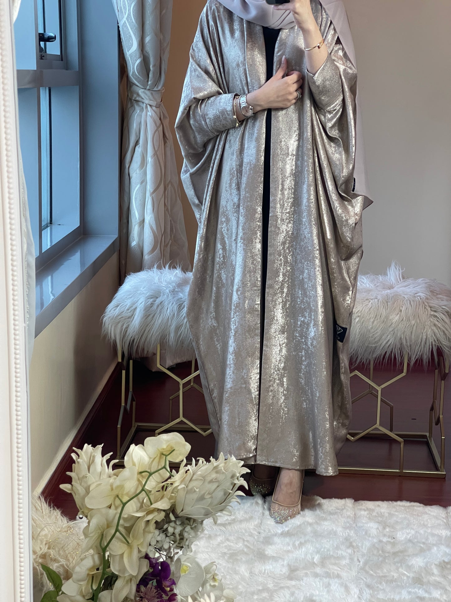 C-Beige-Shimmer-Bisht-Abaya