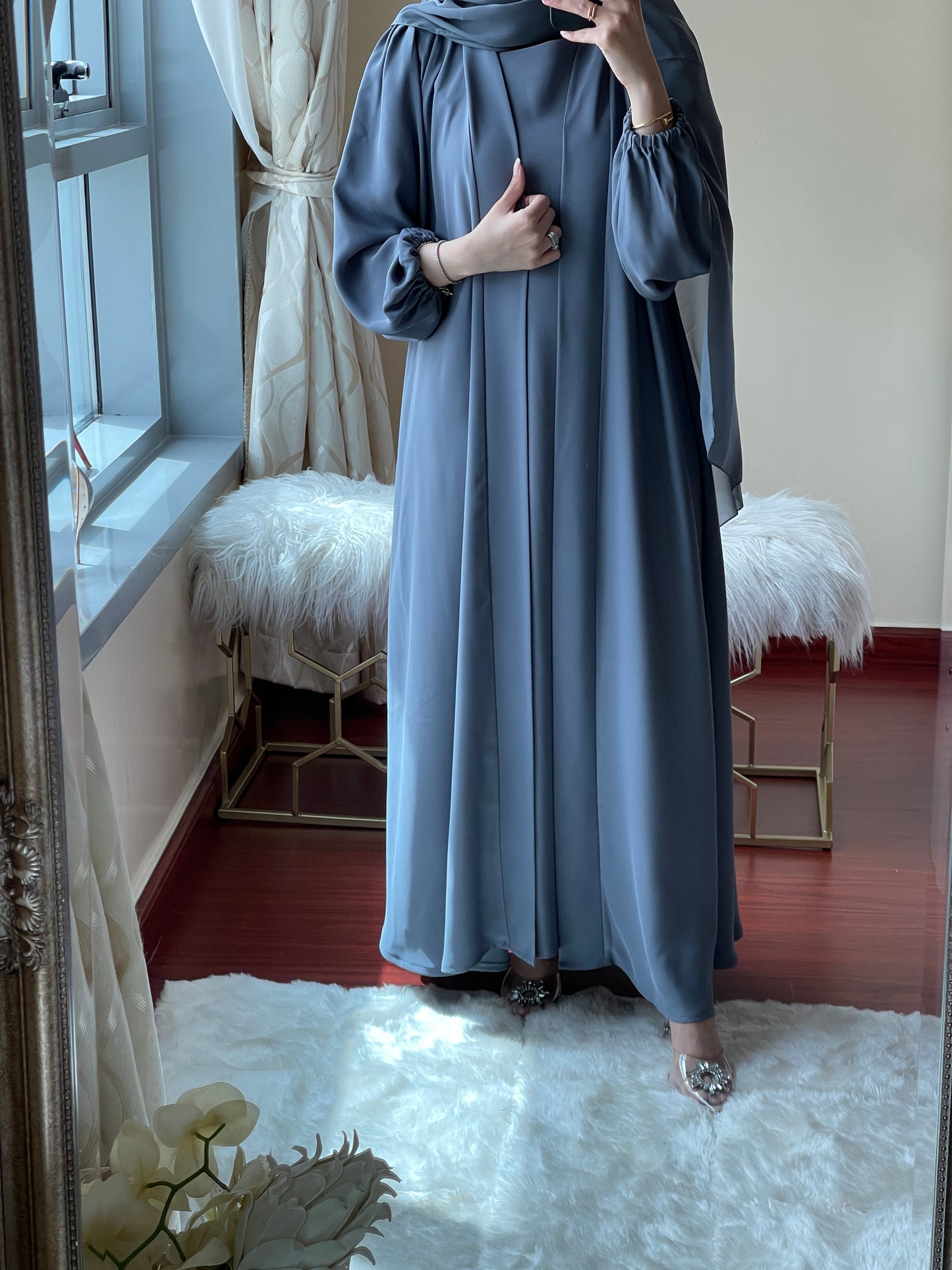 C-Grey-Nada-Abaya-Set