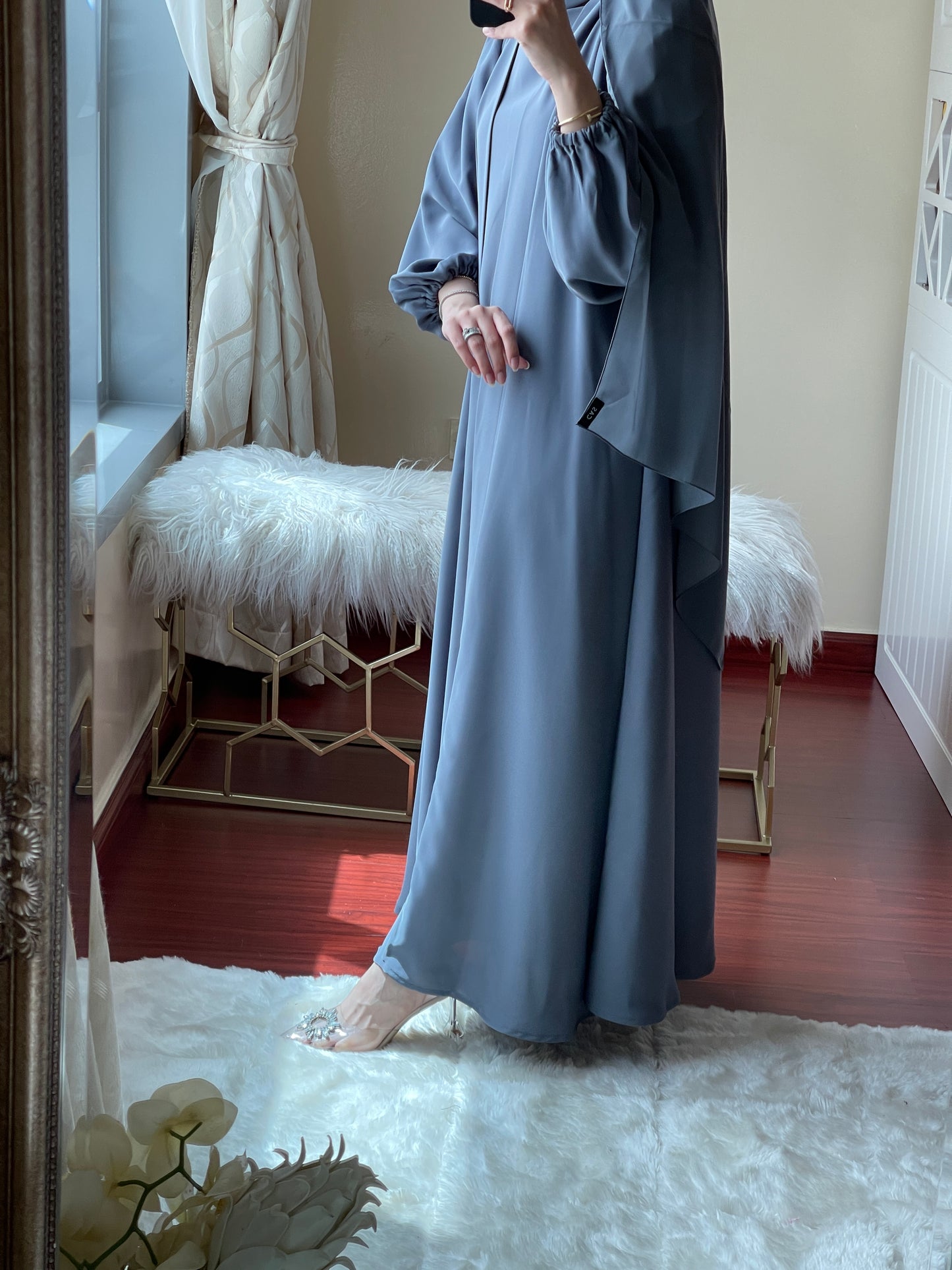 C-Grey-Nada-Abaya-Set